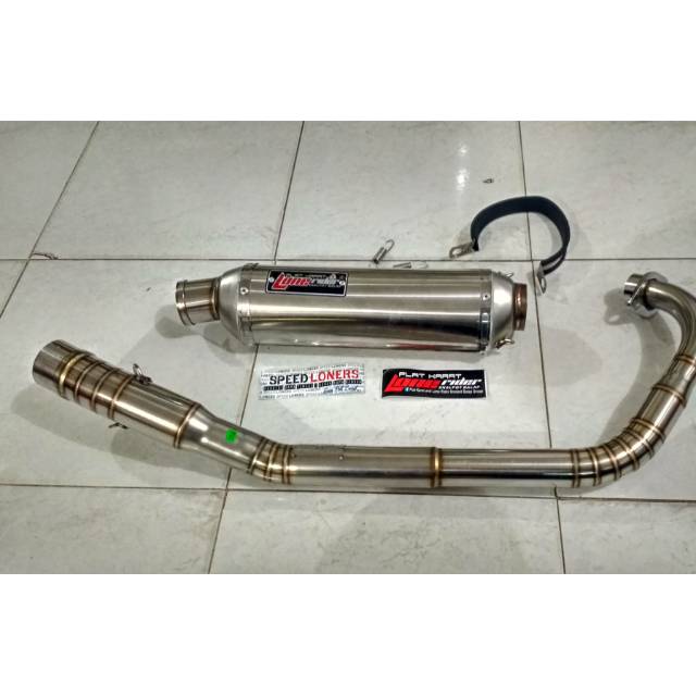 Knalpot second ORIGINAL LONE RIDER satria Fu 150