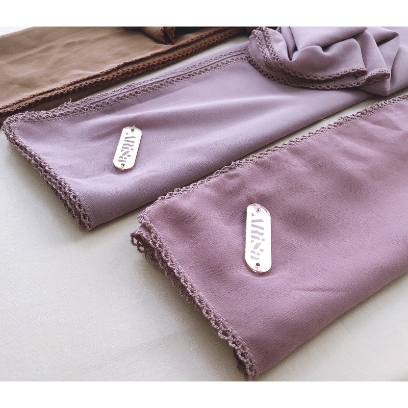 | Free Gift+Free Masker | PASHMINA CROCHET | PACKAGING PAKAI PILLOW BOX |