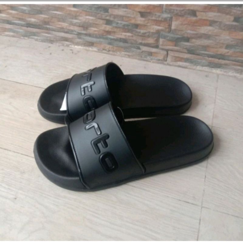 Sandal Pria Slip On Karet Pylon Ringan Tahan Air Size 30 - 44