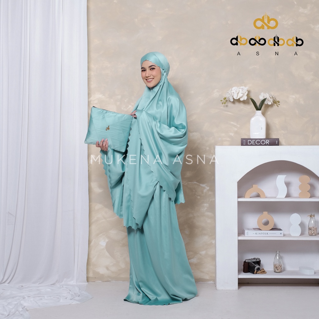 Mukena Dewasa Mewah Daily AsnaCollection٩٩ Laser Cut Premium