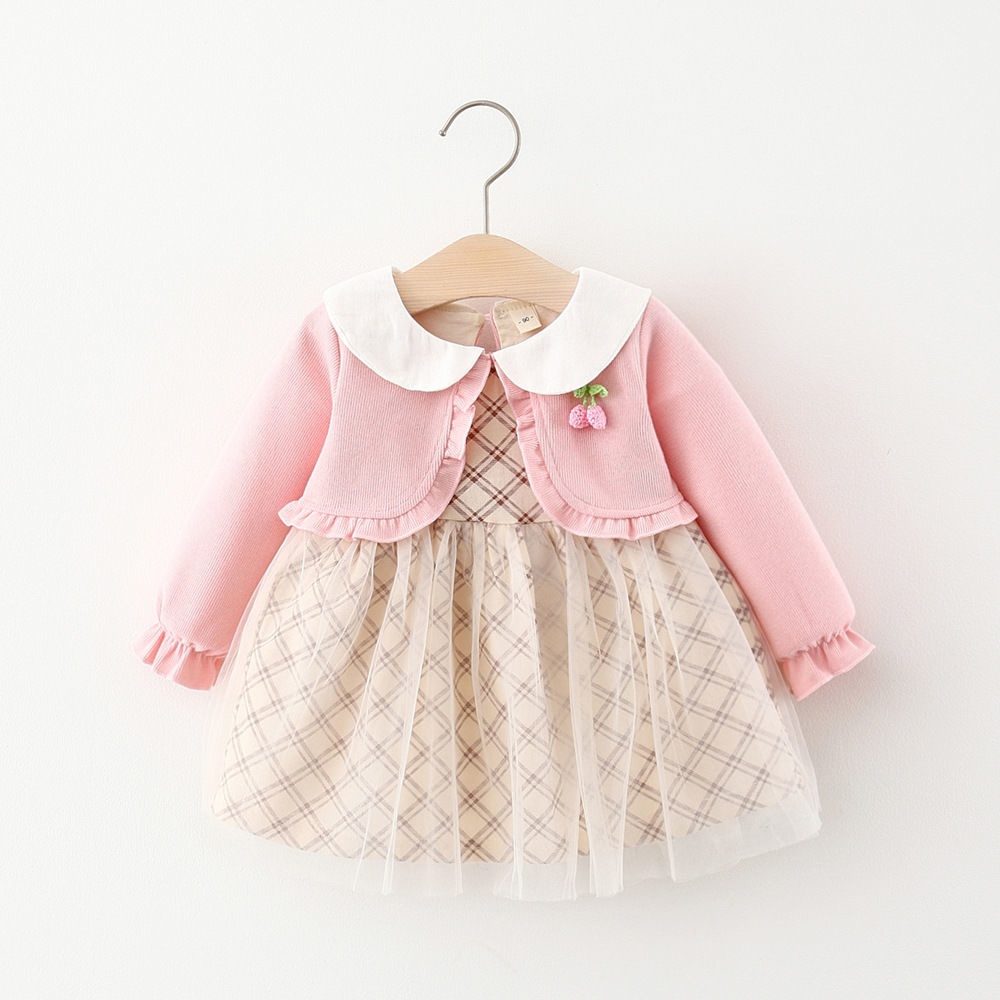 B D-632 Dress anak bayi / Baju anak bayi / 6 bln/ 1 tahun / Pakaian anak cewek / Baju anak 3 tahun-8