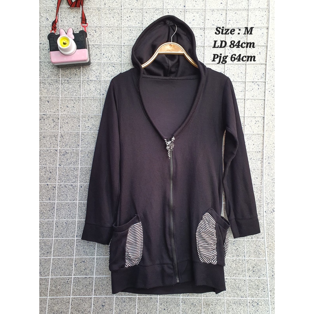 Like NEW Outer Hoodie Jaket Anak Perempuan Remaja Tanggung