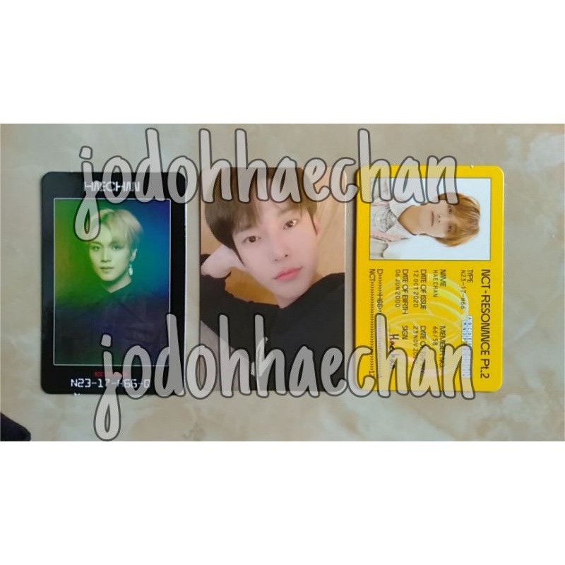 [BOOKED]DOYOUNG ARRIVAL,ID CARD HAECHAN,AC HAECHAN