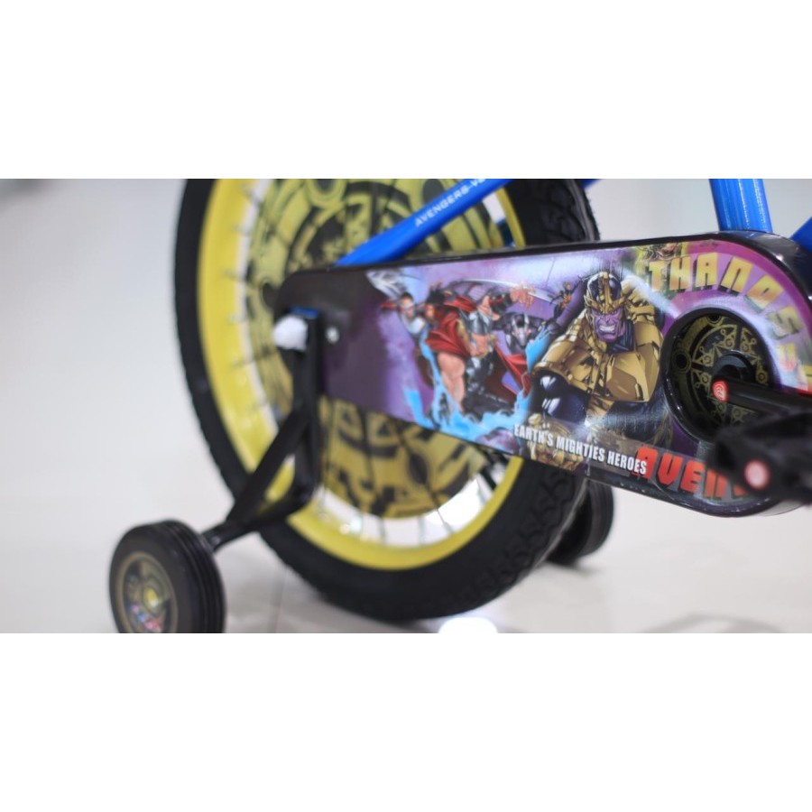 Sepeda BMX Anak Element Avengers VS Thanos Termurah Garansi COD SNI-2