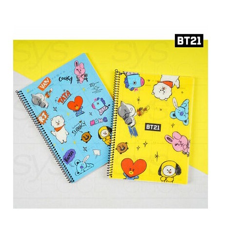 BT21 BITE MONTHLY PLANNER GROUP I Buku BT21