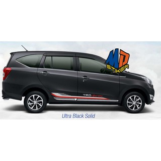 Stiker setiker cutting body pintu samping mobil calya Stiker setiker cutting body pintu samping mobil calya