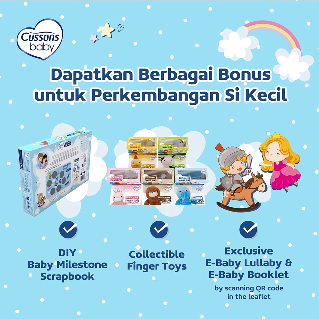 Bisa COD Cussons Baby Prince Gift Box - Gift Set - Paket Hadiah Bayi Sabun Lotion Bayi