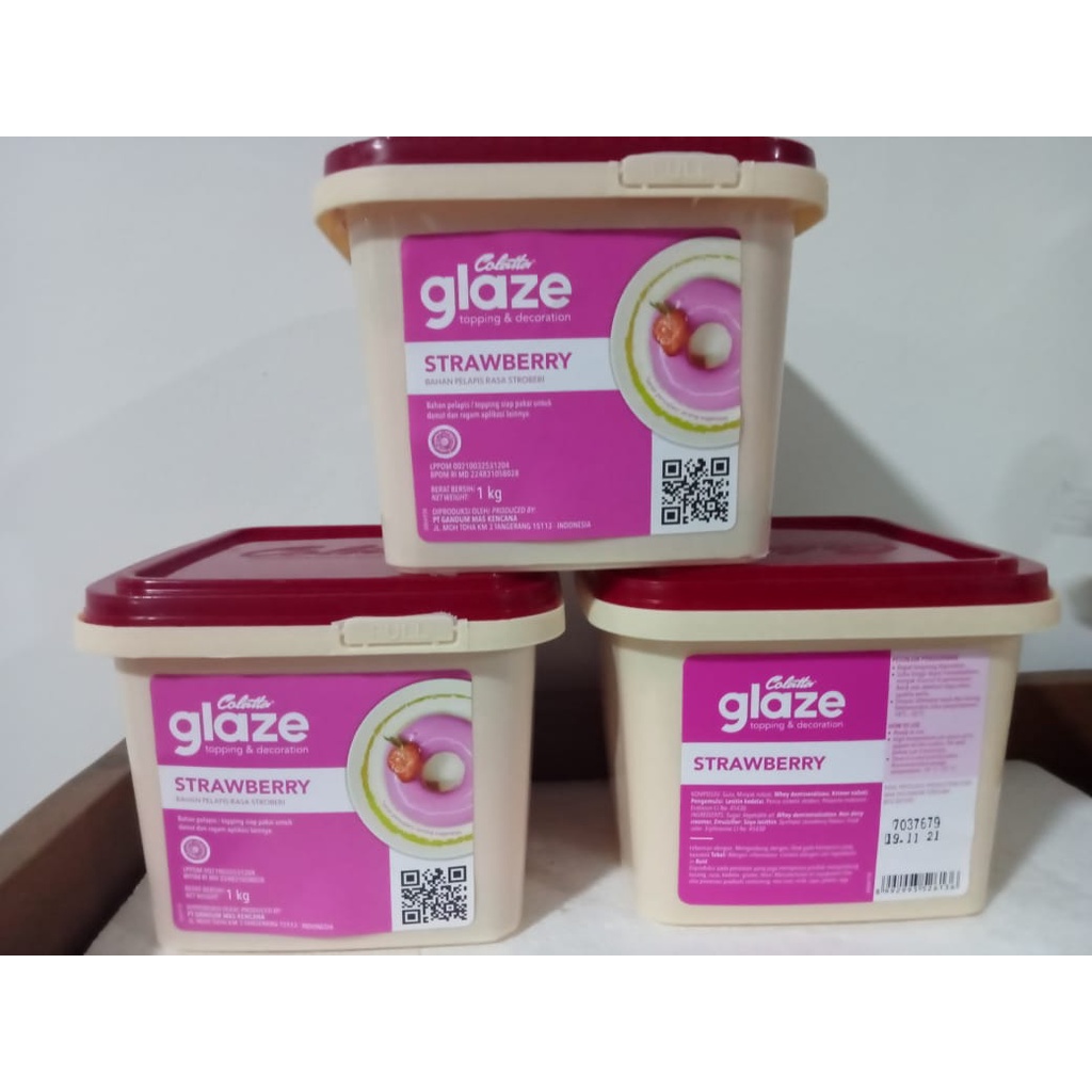 

Colatta glaze rasa strawberry 1kg