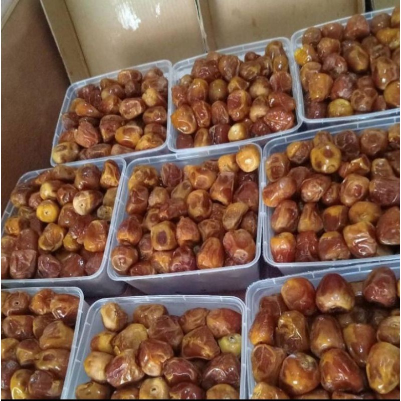 kurma sukari 500gram kemasan toples/kurma murah