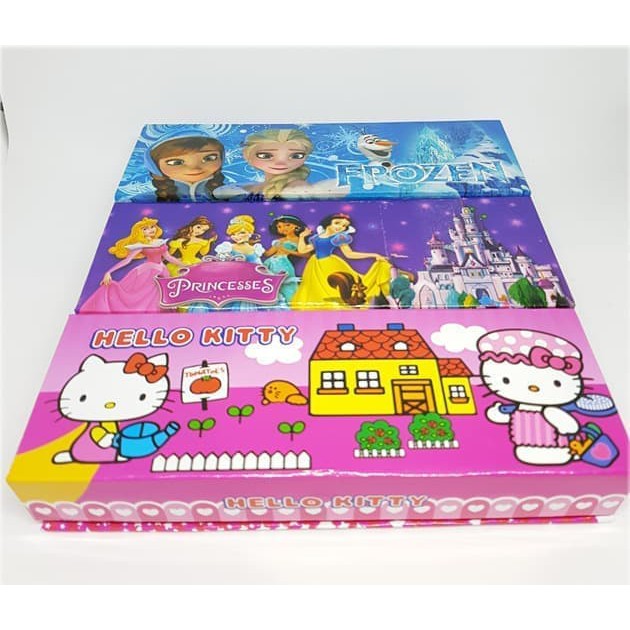 

LK- Kotak Pensil Karton Motif Frozen Hellokitty Tayo Cars Tsumtsum