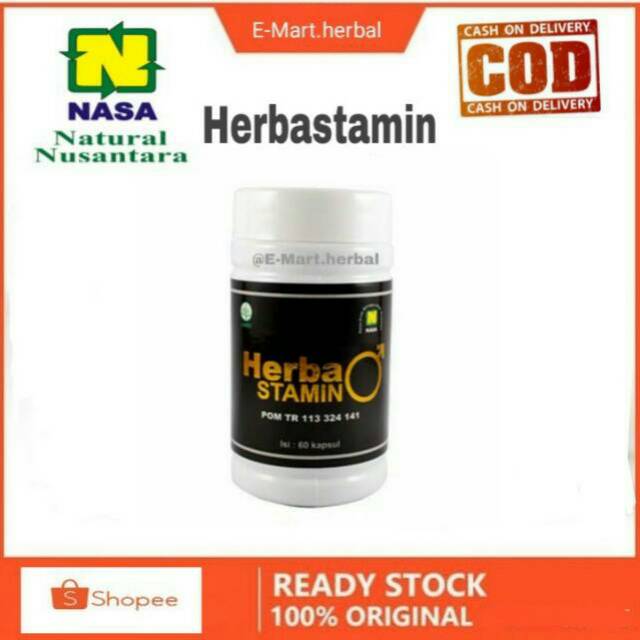 (COD) Herbastamin Nasa - penambah stamina pria