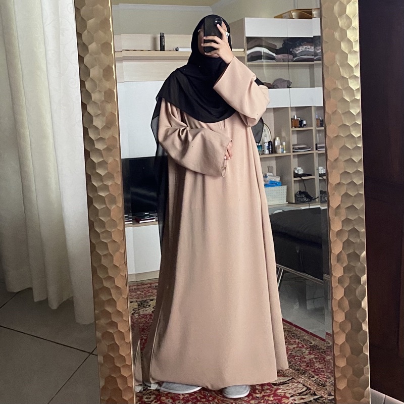 GAMIS BASIC ABAYA POLOS JUMBO/BASICI ABAYA TURKI