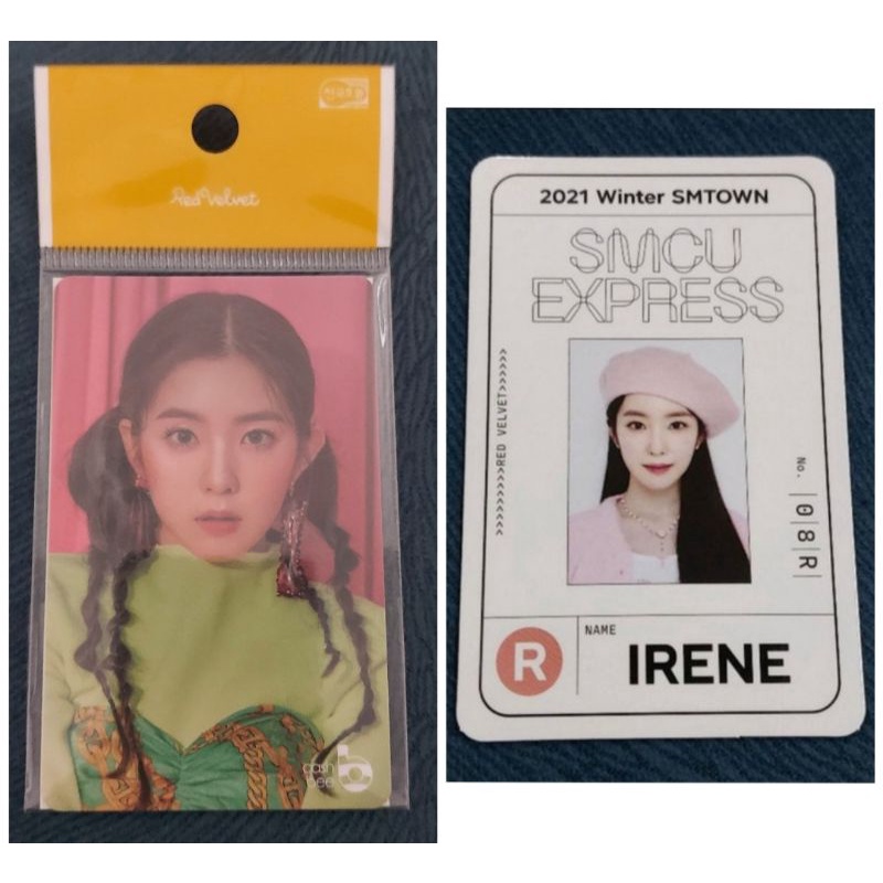 Red Velvet RedVelvet - (TAKE ALL) Irene Photocard (PC) Cashbee Zimzalabim Passcard SMCU Grup ver.