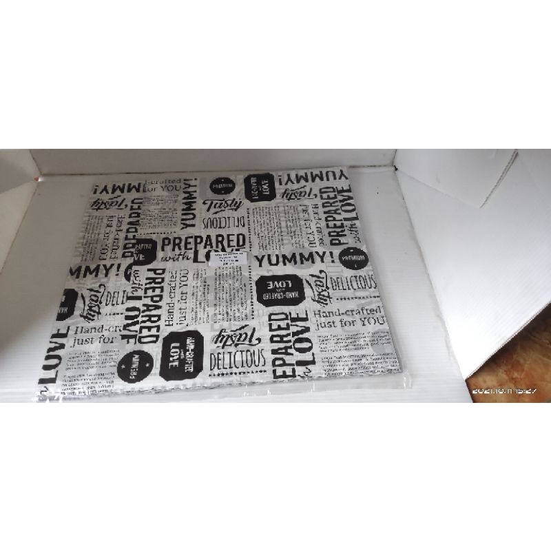 Kertas nasi kfc motif