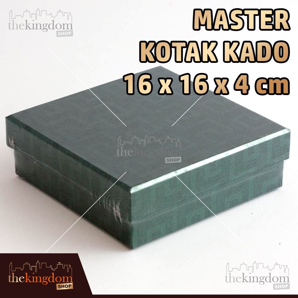 

Master Kotak Kado Gift Box Hadiah 16x16x4cm