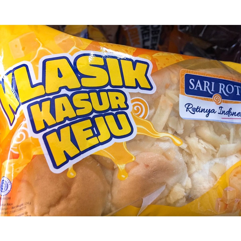 

SARI ROTI Klasik Kasur Keju - Kemasan 174 gr