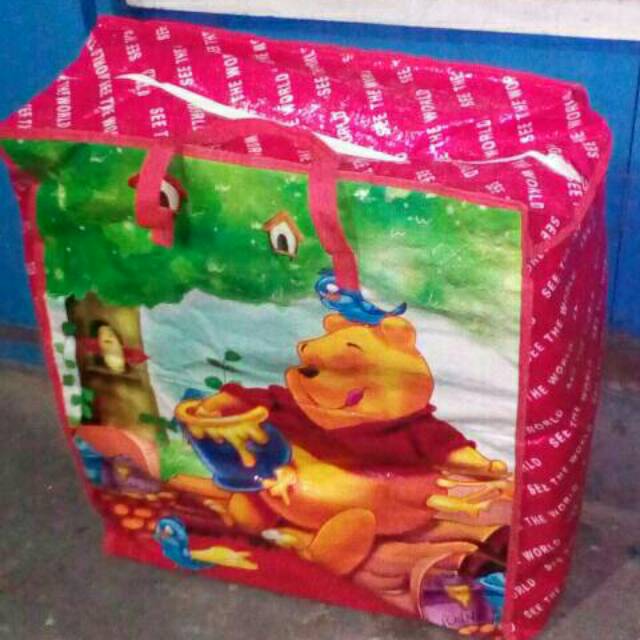 Tas Laundry Murah / Tas Karung Plastik Besar / Tas Baju / Tas Multifungsi