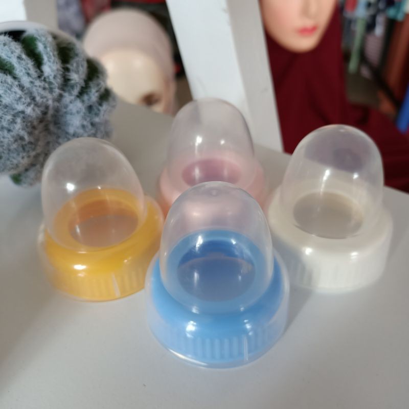 Tutup Botol Susu Bayi/Pigeon Tutup&Ring Botol Standar Neck
