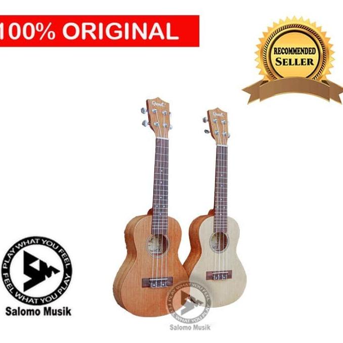 Ukulele Grande Concert 23" Varian Warna + Softcase