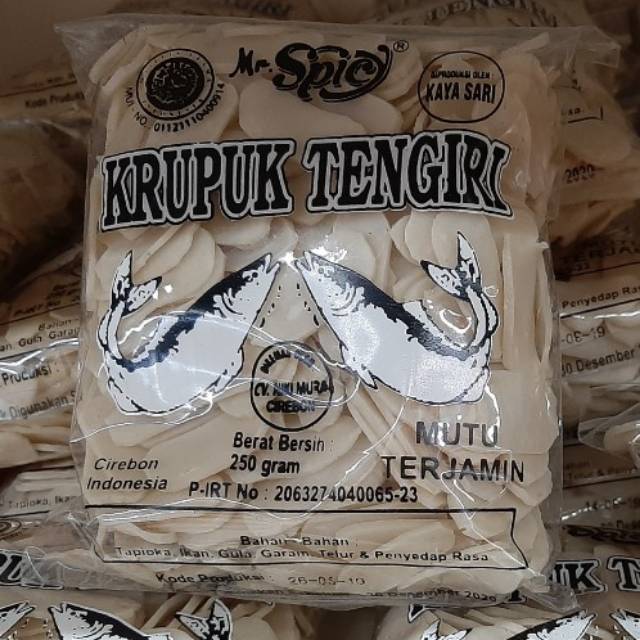 

Kerupuk Ikan Tengiri Mr Spicy 250gr