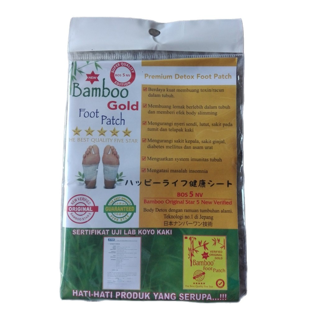 

Koyo Kaki Bamboo Gold Original Bintang Lima detox
