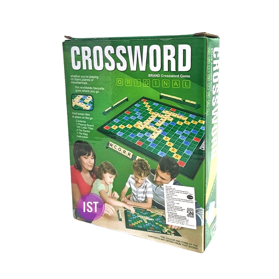 MWN Mainan Crossword Game Susun Kata 007-137