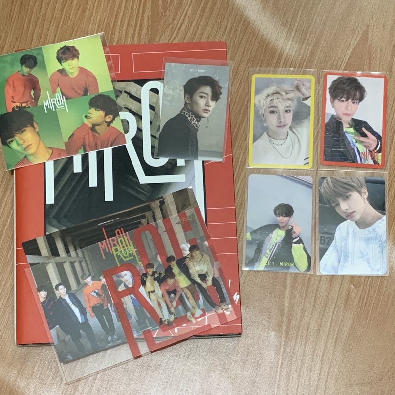 photocard official stray kids jeongin i.n. seungmin miroh limited ver. bangchan hyunjin yellow wood 