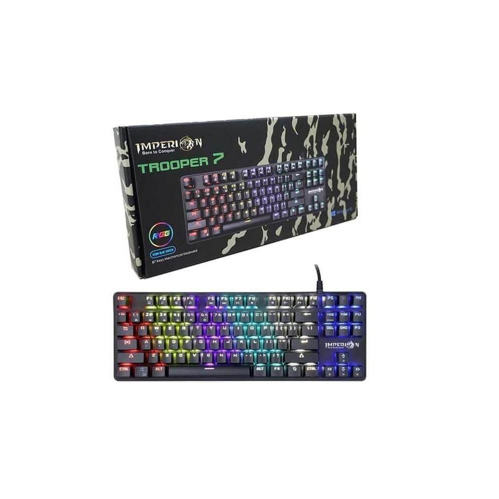 Keyboard Gaming Imperion Trooper 7 KG-M07F Mechanical RGB