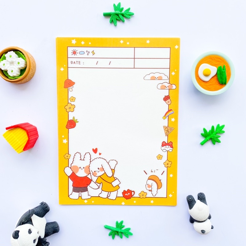 sticky notes memo pad besar