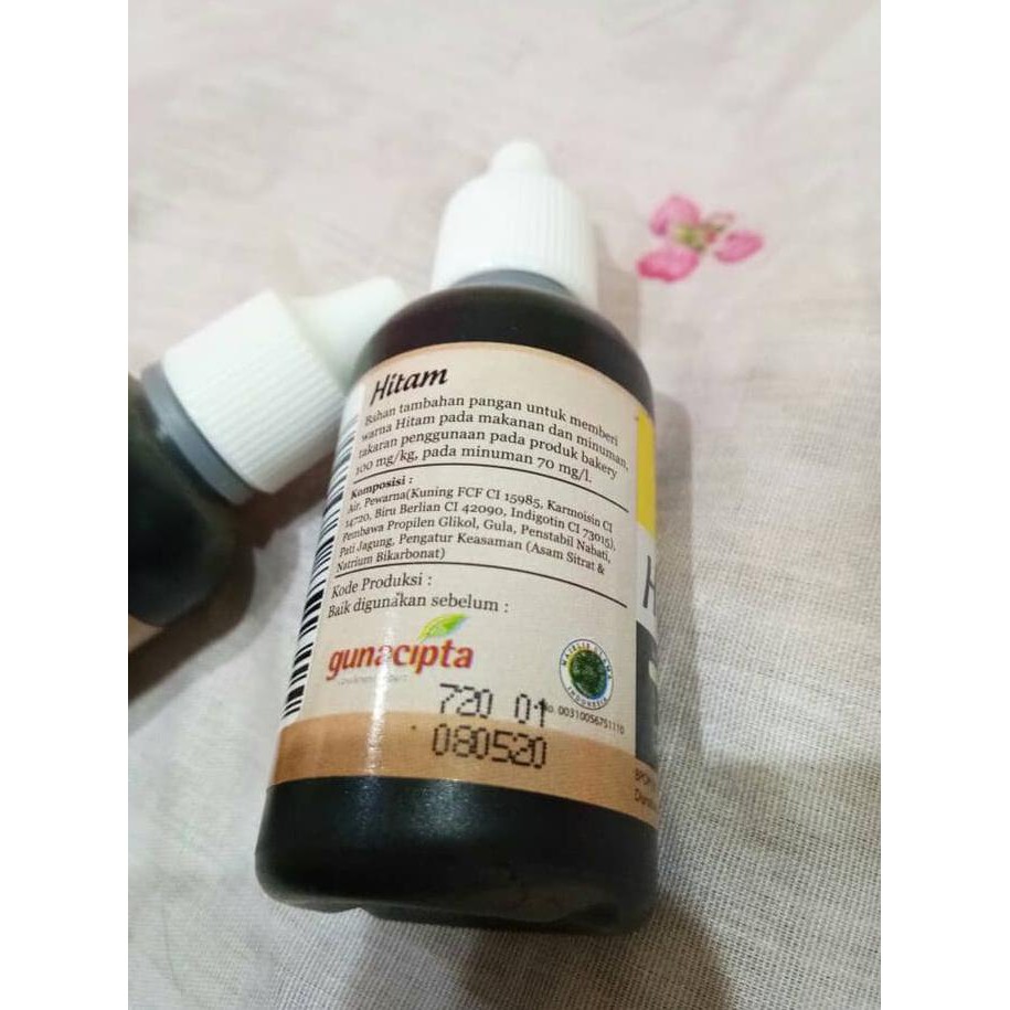 

Asbon4102- Pewarna Makanan Kue Dan Puding Hitam 01A