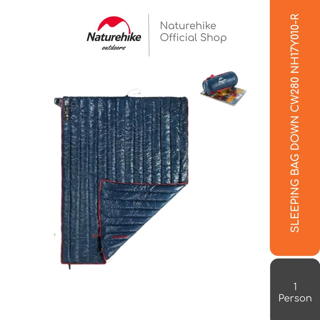 Naturehike Sleeping Bag Down Cw280 Nh17Y010-R Kantong Tidur