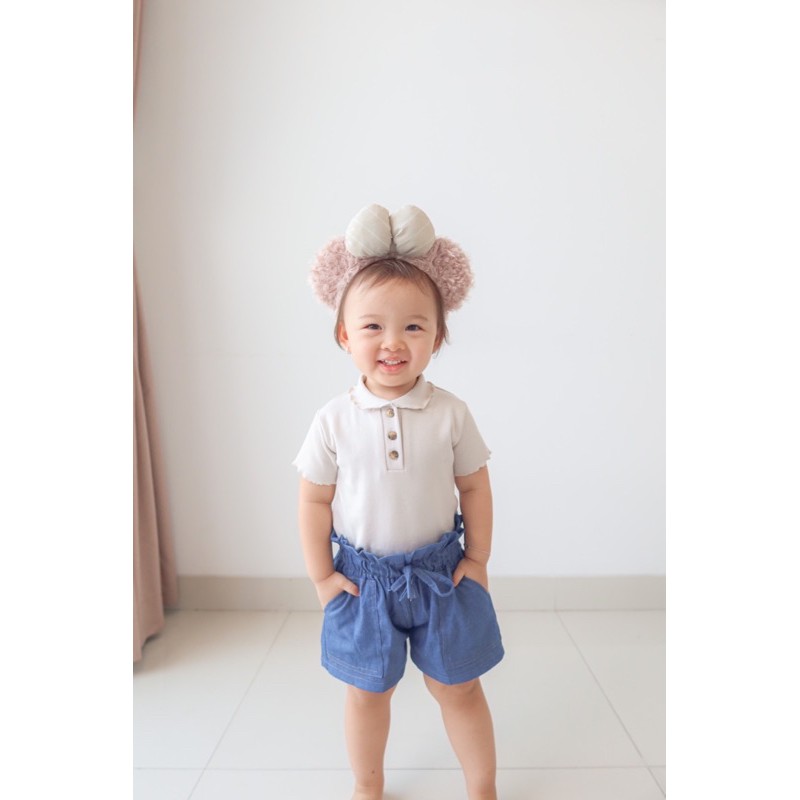 KIDDIEPODS - Rocco Top / Baju anak perempuan / Blouse Anak perempuan / Atasan anak perempuan 1-10 tahun