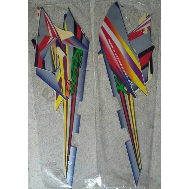 Striping Standart Honda Kirana biru