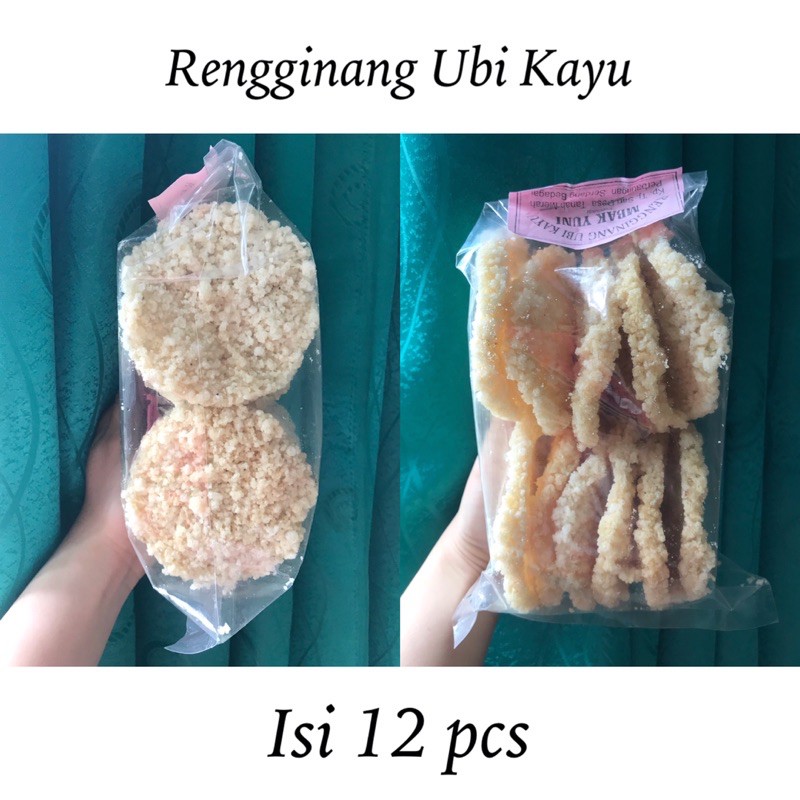 

RENGGINANG UBI KAYU ISI 12 PCS RICE CRAKER REGINANG SNACKY MEDAN