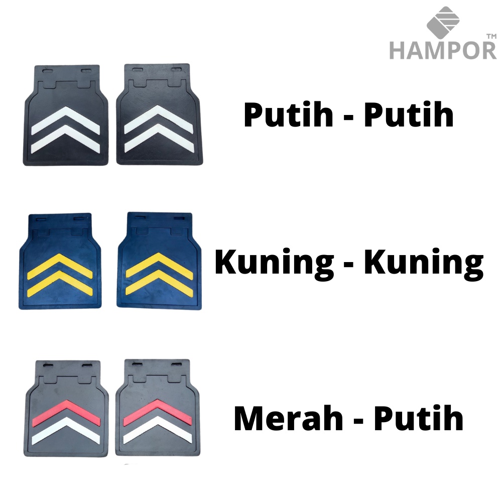 (BISA COD) Karpet Lumpur Mobil Pickup Mud Guard Ceret Ceceret Mobil Pick Up Karpet Lumpur Mobil Truc