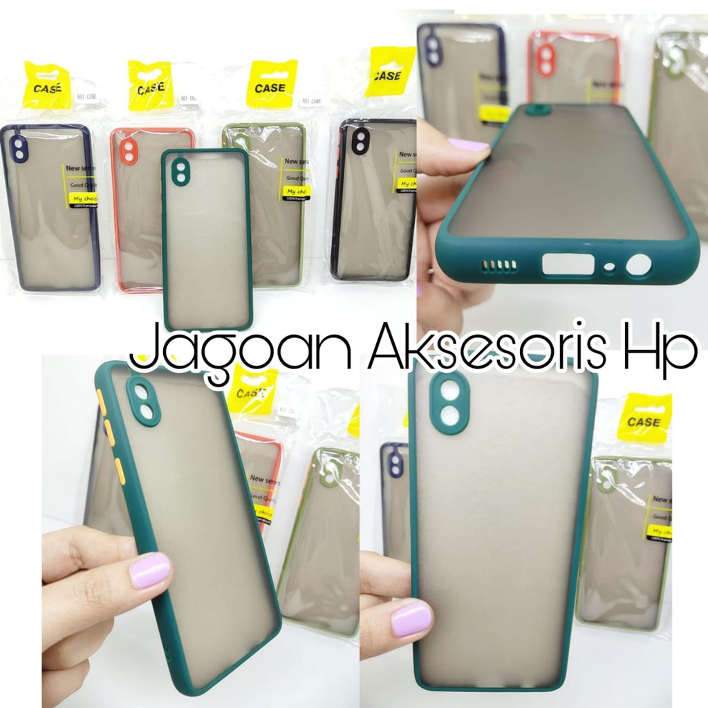 Bumper AERO CASE Samsung A01 Core A013F 5.3 Inchi Premium Hardcase My Choice List Warna Matte