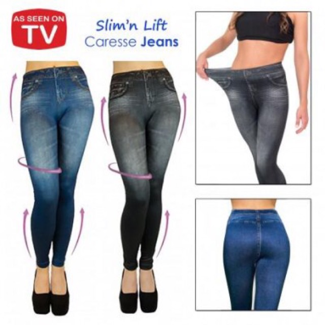Jegging jeans legging carresse caresse celana leging