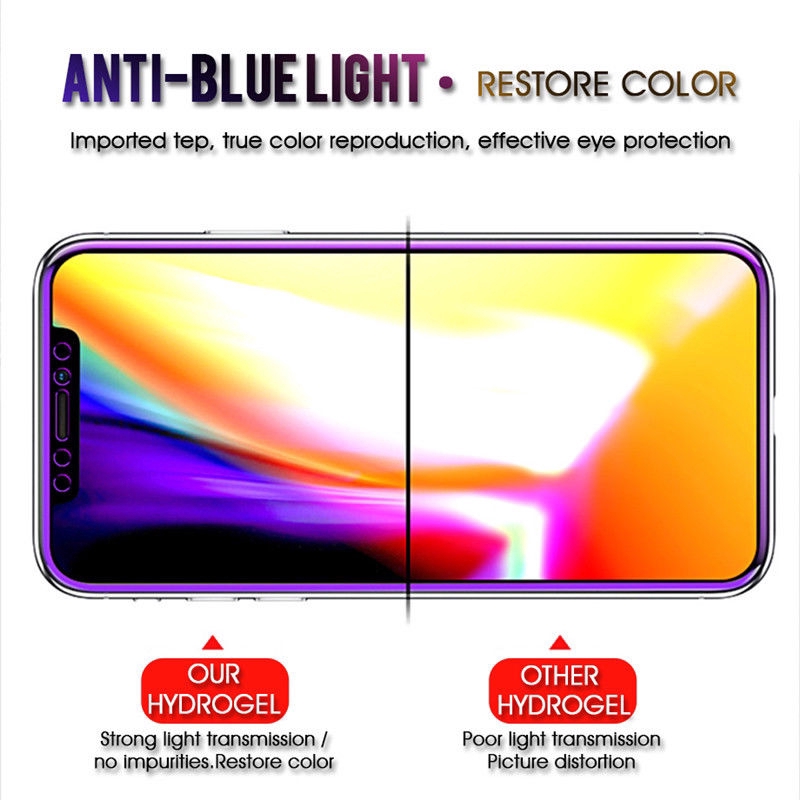 2Pcs 5D Untuk iPhone 11 11Pro Max 6S 7 8 x XR XS Max Film Hydrogel HD