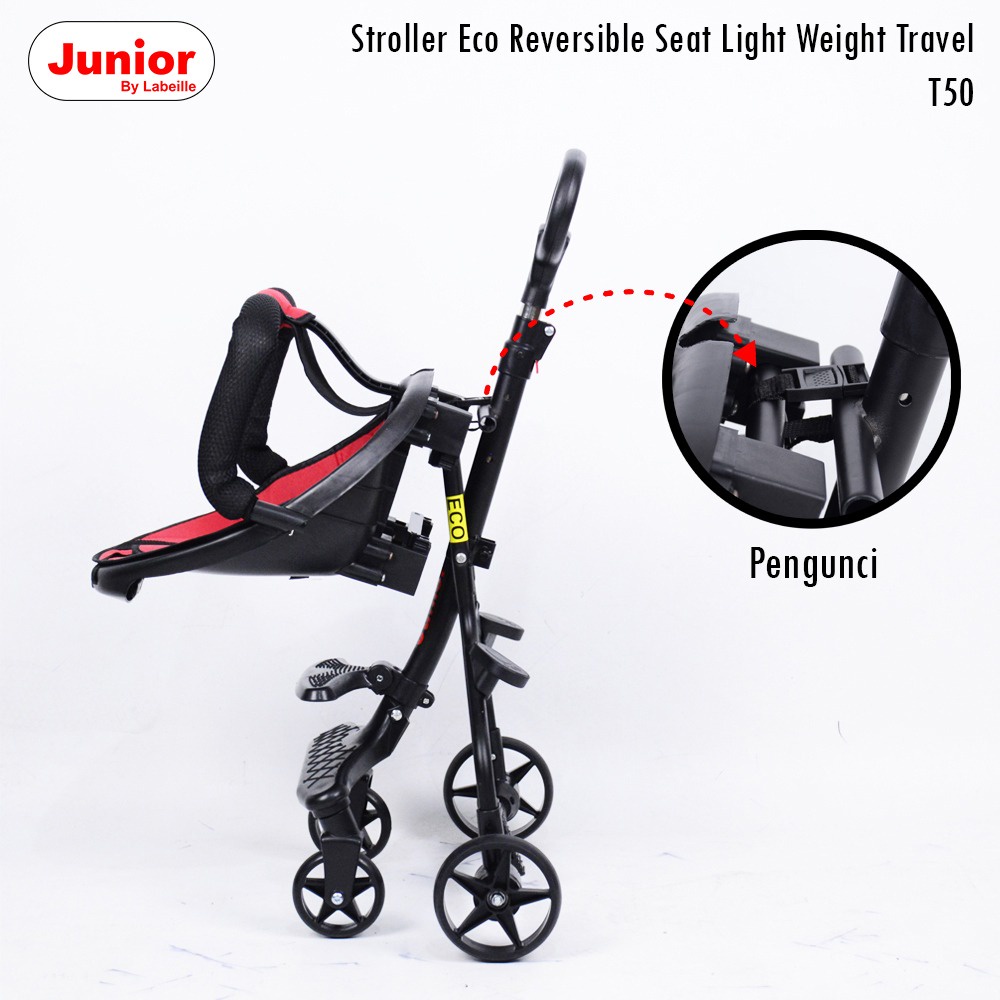 Makassar - Labeille T50 Stroller Junior Eco Light Weight Travel Kereta Dorong Bayi