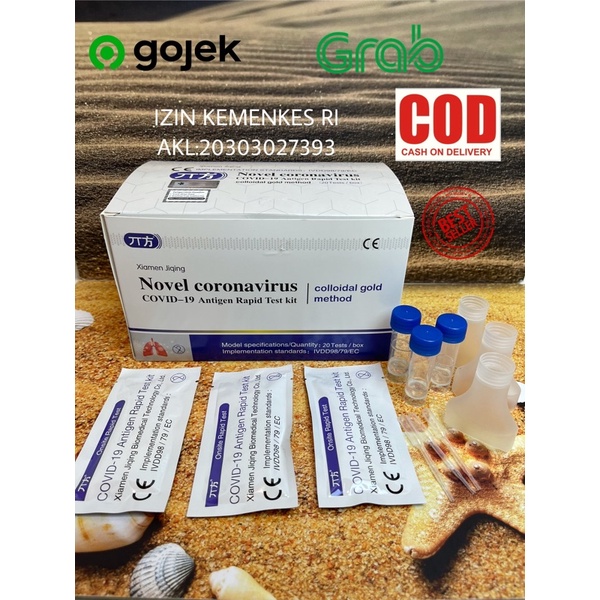 saliva test air liur