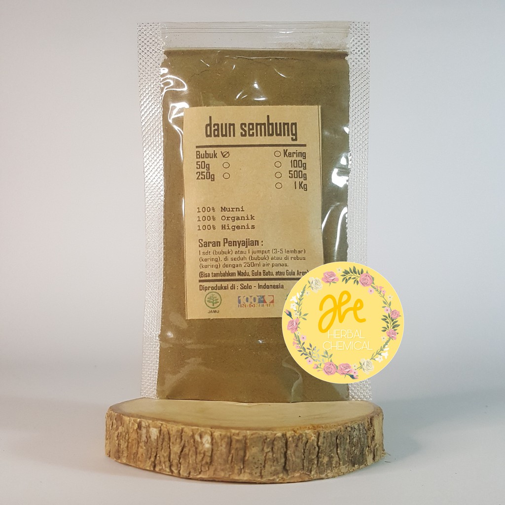 

Daun Sembung | Blumea balsamifera Bubuk 100% Murni Tanpa Campuran 200 gr