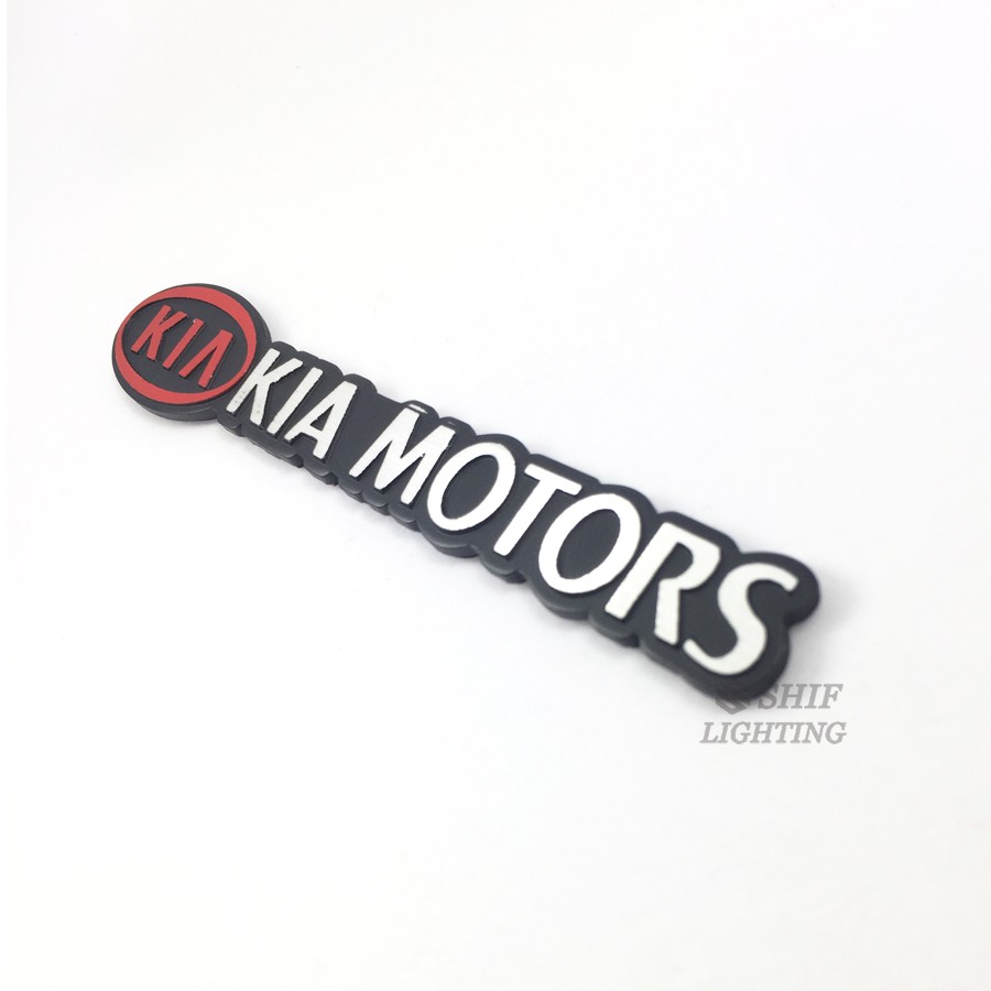 1pc Stiker Emblem Logo KIA Bahan Metal Untuk Mobil