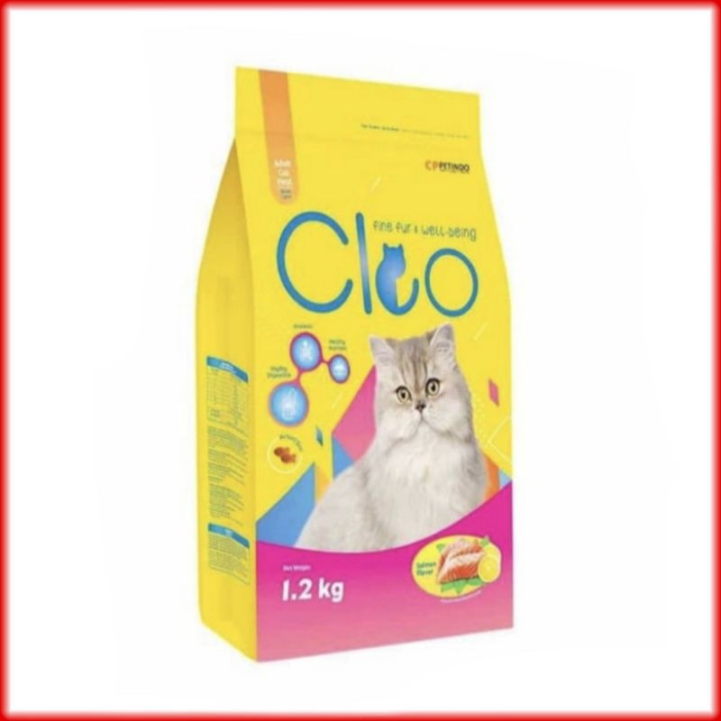 Makanan Kucing Cleo Adult Salmon 1,2kg | Cleo Salmon Flavour | Dry food