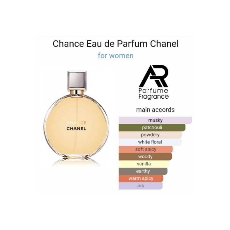 AR Parfume - CHANEL CHANCE - Minyak Wangi Pria Wanita - ARparfumfragrance Parfum Murah Wangi Tahan Lama Seharian