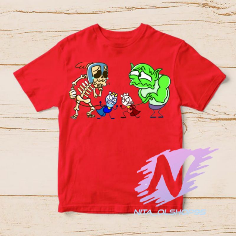 baju anak karakter anak kaos pencilmation series Yt