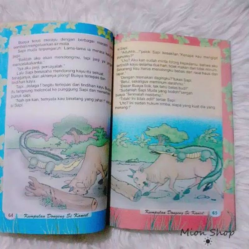 Buku Anak Kumpulan Dongeng Si Kancil Full Collor