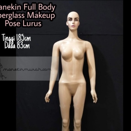 Manekin Patung Full Body Wanita Dewasa Fiber glass