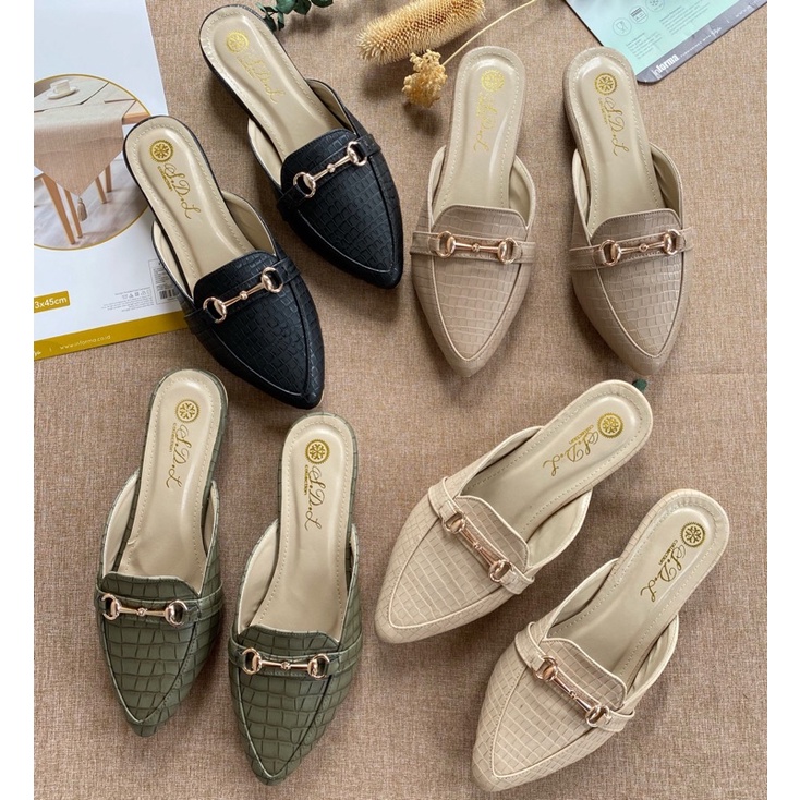 (D-02) SANDAL SEPATU WANITA HEELS 3 CM