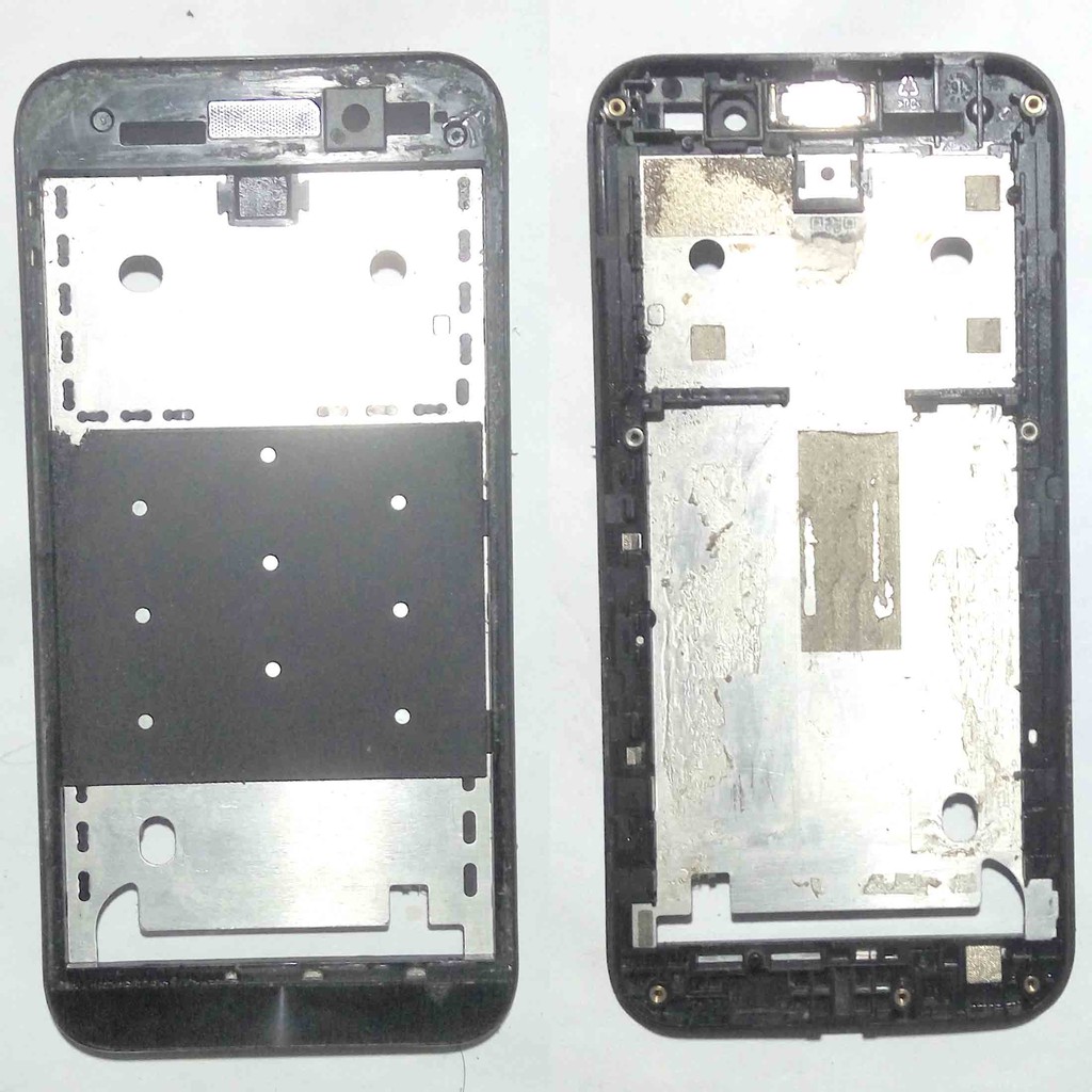 Frame Tulang LCD Asus Zenfone Go X014D Tatakan LCD asus x014d Ori Copotan Original Fisik sesuai foto