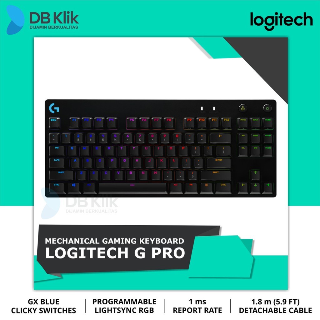 Logitech G PRO Mechanical Gaming Keyboard (Gaming Keyboard)